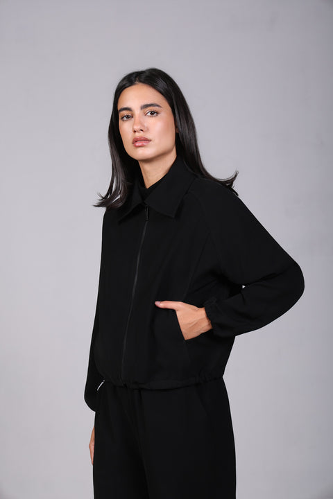 FLOW JACKET — WOMENS BLACK