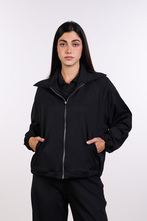 THE FORM JACKET — WOMENS BLACK