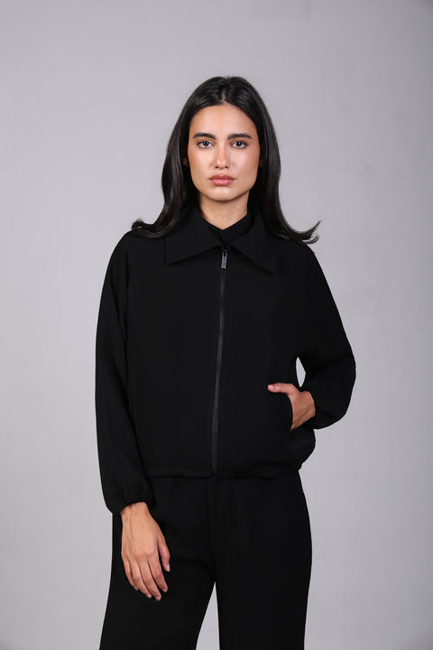 FLOW JACKET — WOMENS BLACK