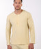 PYJAMA TOP FULL SLEEVES — MENS YELLOW