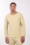 PYJAMA TOP FULL SLEEVES — MENS YELLOW