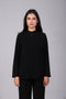SHARK SHIRT FULL SLEEVES — WOMENS BLACK