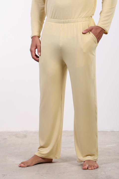 PYJAMA PANTS — MENS YELLOW