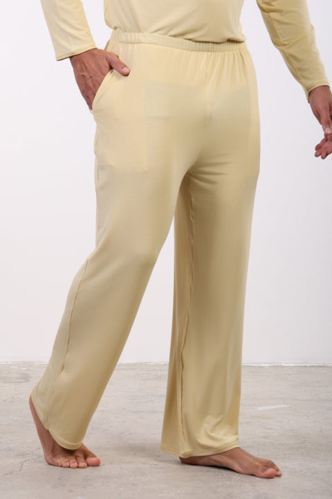 PYJAMA PANTS — MENS YELLOW