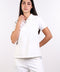 THE FORM SCRUB SHIRT — WOMENS WHITE