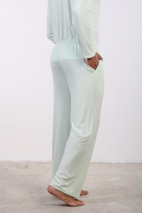 PYJAMA FULL SLEEVES SET — MENS MINT