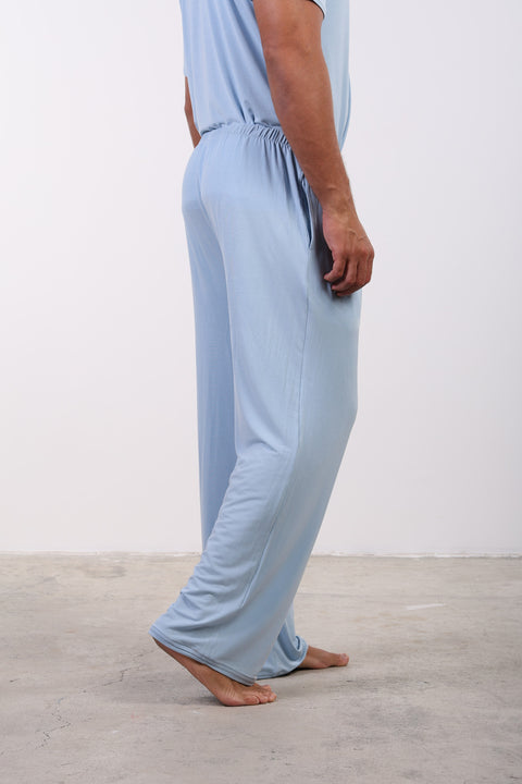 PYJAMA PANTS — MENS SKY BLUE