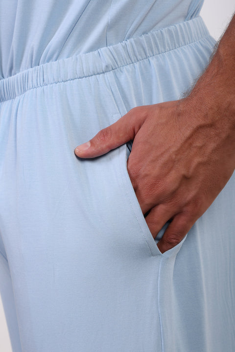 PYJAMA PANTS — MENS SKY BLUE