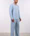 PYJAMA FULL SLEEVES SET — MENS SKY BLUE
