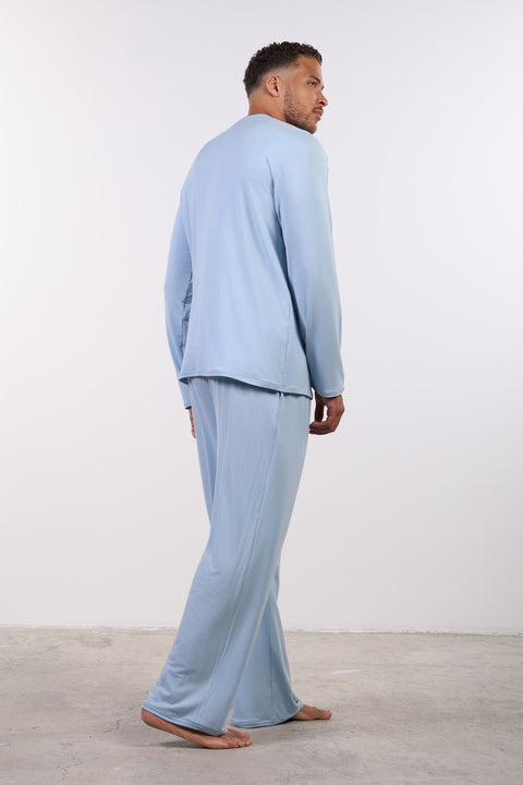 PYJAMA PANTS — MENS SKY BLUE