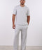 PYJAMA HALF SLEEVES WITH PANTS SET — MENS CLOUD GREY