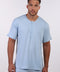 PYJAMA TOP HALF SLEEVES — MENS SKY BLUE