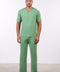 PYJAMA HALF SLEEVES WITH PANTS SET — MENS GREEN