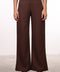 THE ISLAND LINEN BLEND PANTS — WOMENS BROWN