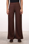 THE ISLAND LINEN BLEND PANTS — WOMENS BROWN