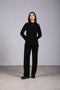 CLASSIC SHIRT FULL SLEEVES SET — WOMENS BLACK