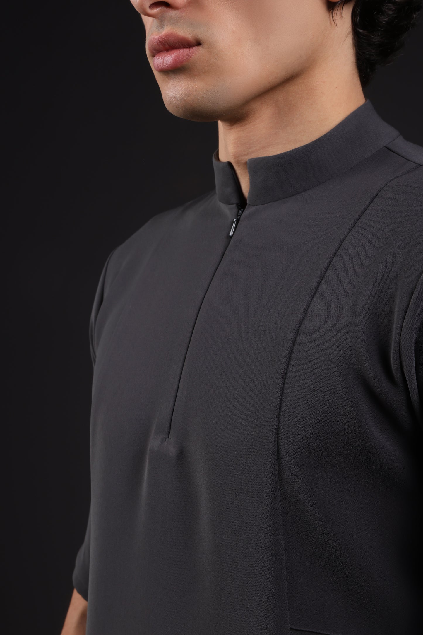 SHARK SHIRT — IN GREY