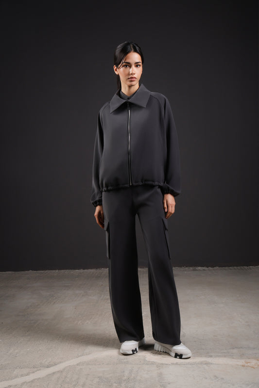 FLOW JACKET — IN GREY