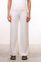 THE ISLAND LINEN BLEND PANTS — WOMENS OFF WHITE