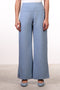 THE ISLAND LINEN BLEND PANTS — WOMENS BLUE