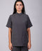 CLASSIC SHIRT HALF SLEEVES — WOMENS GREY
