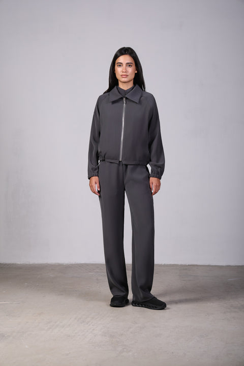 FLOW JACKET — WOMENS GREY