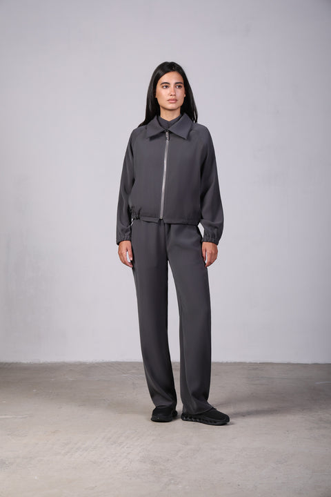 FLOW JACKET — WOMENS GREY