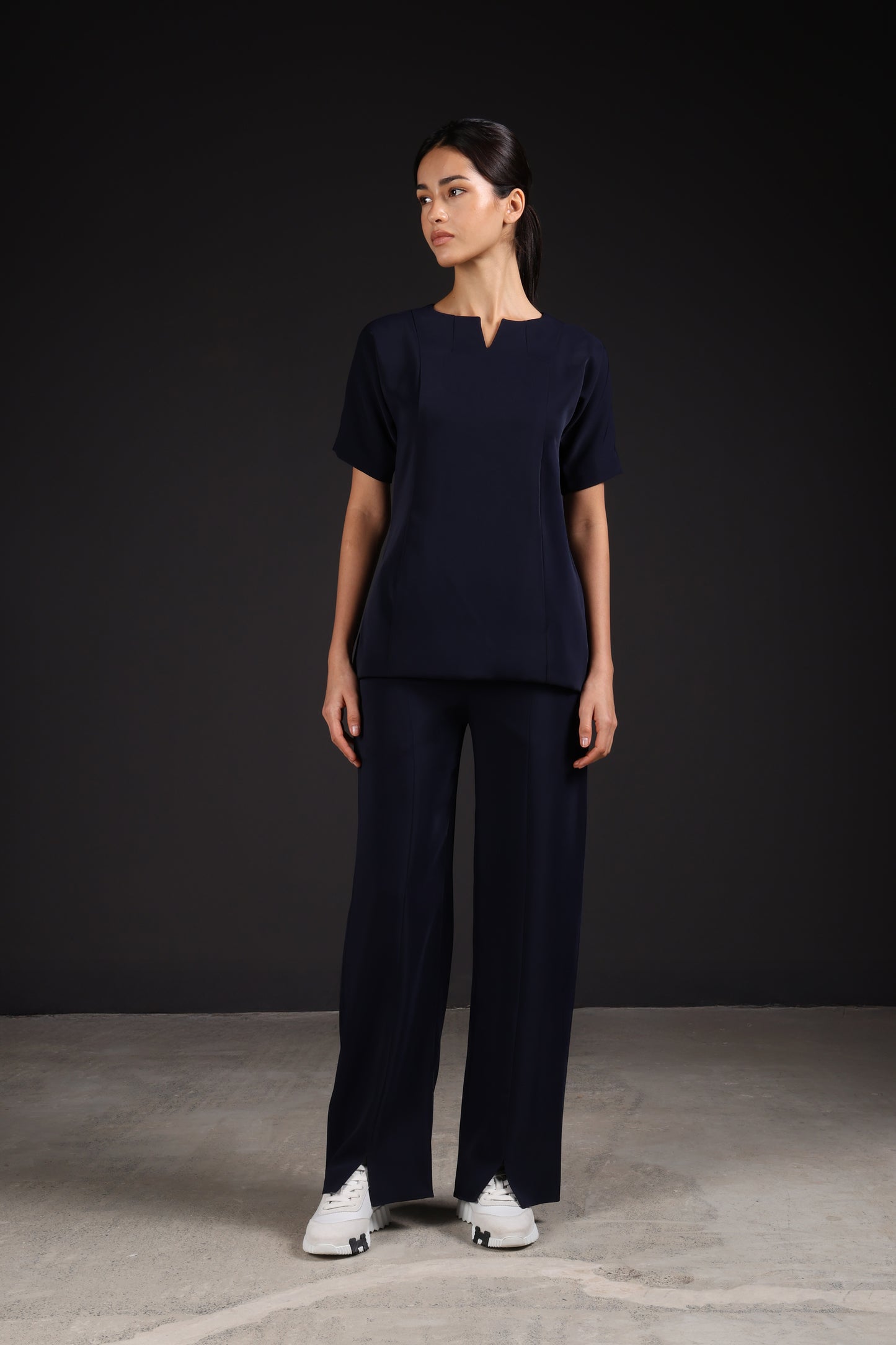 ALIGN SHIRT — IN NAVY