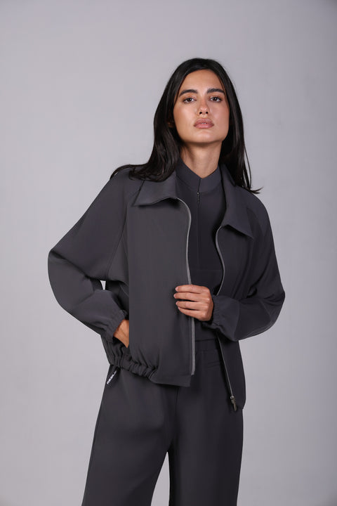 FLOW JACKET — WOMENS GREY