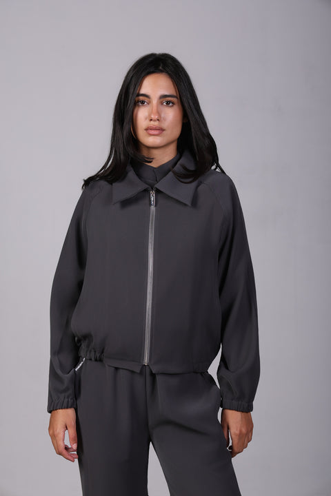 FLOW JACKET — WOMENS GREY