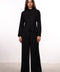 THE JAPANESE LINEN BLEND SET — WOMENS BLACK