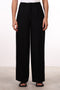 THE JAPANESE LINEN BLEND PANTS — WOMENS BLACK
