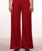 THE ISLAND LINEN BLEND PANTS — WOMENS RED