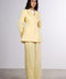 THE LINEN BLAZER — WOMENS YELLOW