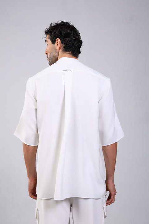 CORE SHIRT HALF SLEEVES — MENS WHITE