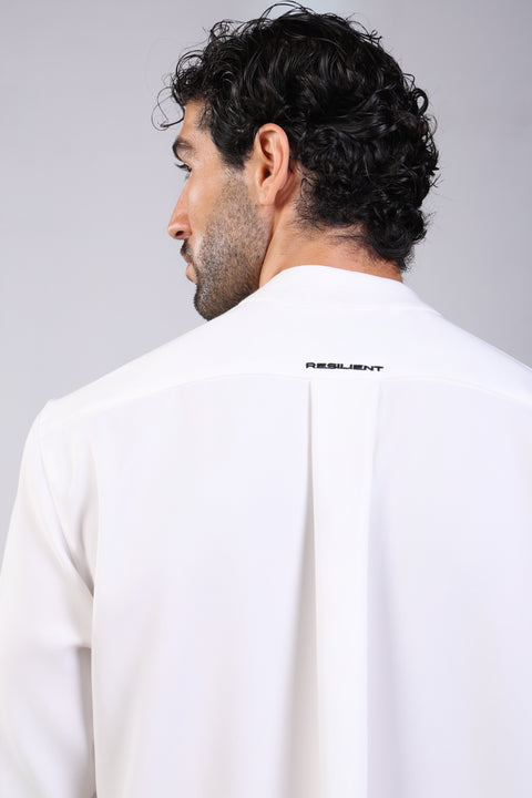CORE SHIRT HALF SLEEVES — MENS WHITE