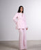 THE LINEN BLAZER — WOMENS PINK
