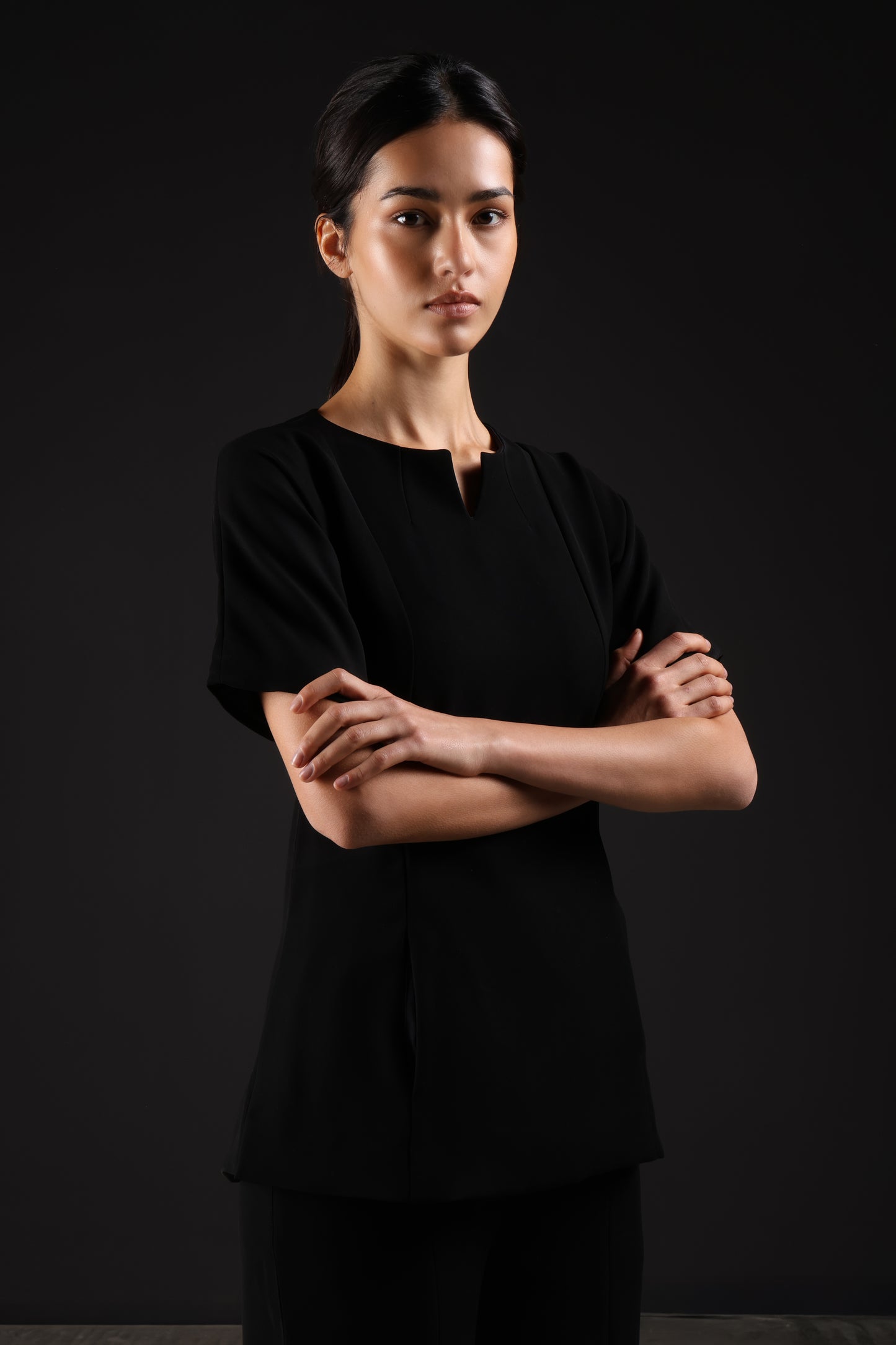 ALIGN SHIRT — IN BLACK