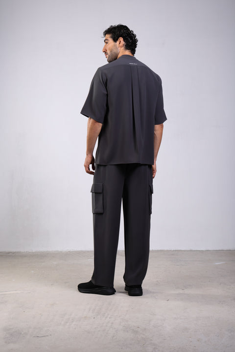 CORE SHIRT HALF SLEEVES — MENS GREY