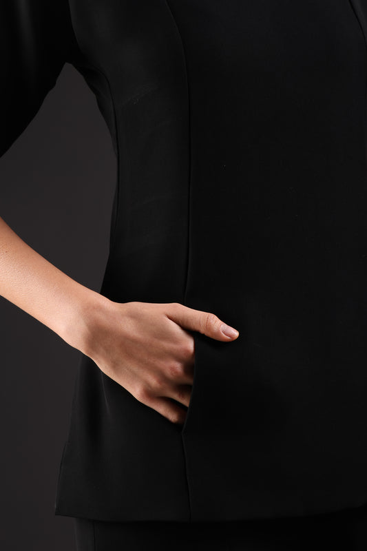 ALIGN SHIRT — IN BLACK