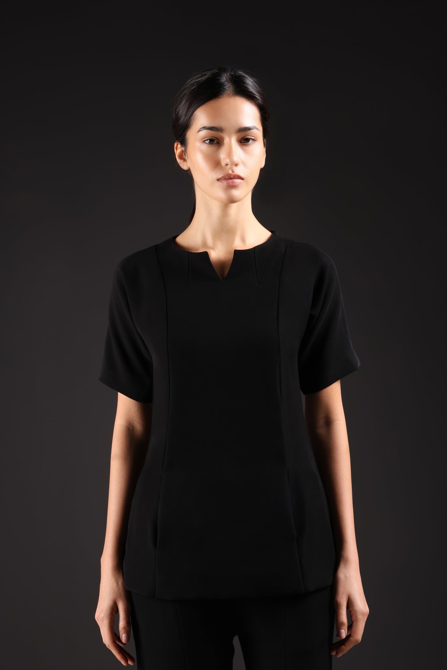 ALIGN SHIRT — IN BLACK