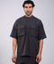 CORE SHIRT HALF SLEEVES — MENS GREY