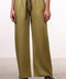 THE CLASSIC LINEN PANTS — WOMENS MOSS GREEN