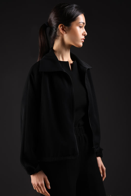 FLOW JACKET — IN BLACK