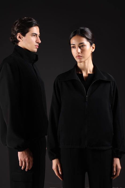 FLOW JACKET — IN BLACK