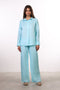 THE CLASSIC LINEN SET — WOMENS TEAL