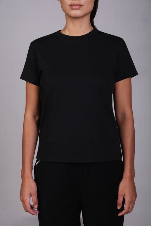 BASIC TEE — WOMENS BLACK