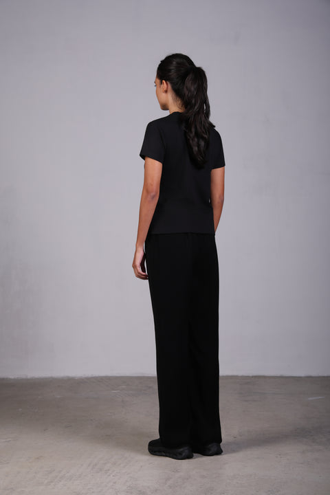 BASIC TEE — WOMENS BLACK