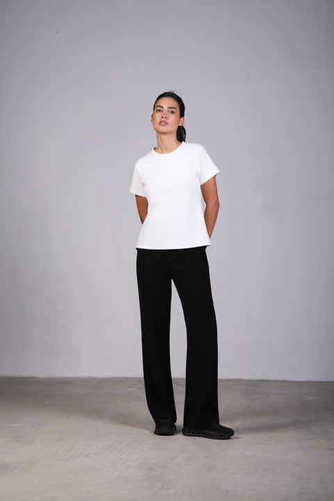 BASIC TEE — WOMENS WHITE