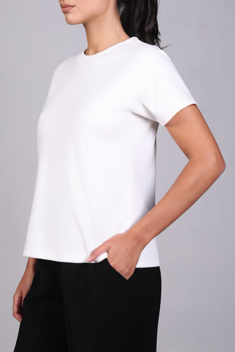 BASIC TEE — WOMENS WHITE